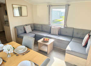 **Unique 4 bedroom caravan sleeps 8 with FREE pitch fees for 2025**