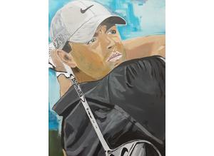 Portrait Painting of Rory McIlroy One of a kind