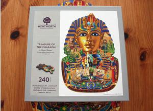 Wentworth Treasure of the Pharaoh 240 Piece Shaped Wooden Jigsaw Puzzle.Can be posted
