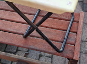 Folding Sturdy Steel Framed Step Stool