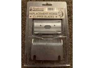 Replacement horse clipper blades