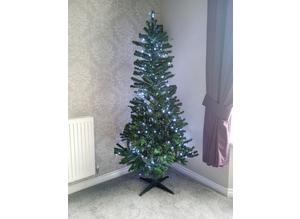 Christmas tree with LED lights