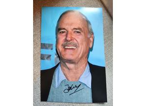 Genuine, Signed, 8"x10" Photo by John Cleese (Monty Python, Faulty Towers) + COA