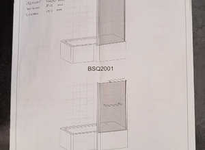 Victoria plumb bath screen