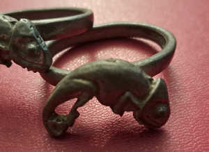 Pewter napkin rings