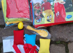 Funny Faces Sports Day Childs Games Set