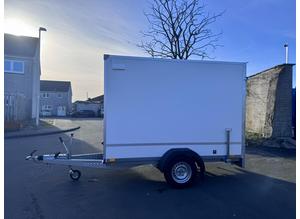 BRAND NEW 8,2ft x 5ft x 6ft Single Axle Box Trailer 1300KG Braked For Storage/Events/ Shows