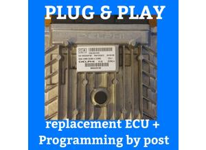 PLUG & PLAY PEUGEOT CITROEN ECU   DCM3.4 PROGRAMMING BY POST