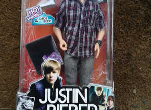 Justin Bieber 2010 Unopened Boxed Doll