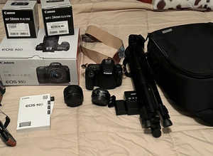Canon EOS 90d DSLR Camera .  brand new and purchased