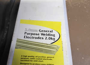Electric welding machine.