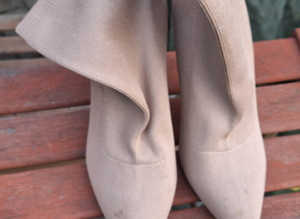 Boo Hoo High Heeled Boots Size 6