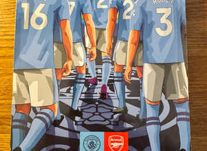 Man City vs Arsenal match program