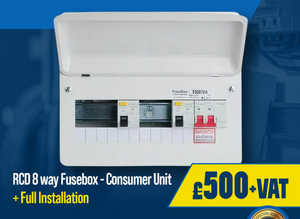 Consumer Unit Replacement - Electrician Northampton - JW Electrical Northampton LTD