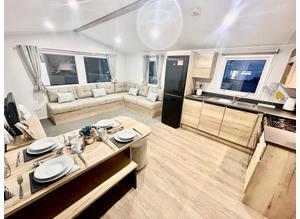 NEW Static caravan £3495 site fees FREE for 2024 6 8 berth 2 or 3 bedroom decking parking available mobile holiday home
