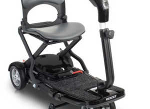 Opener Never Used. Pride Quest. 18St. 9 Mls Range. Lithium Batt. Mobility Scooter