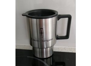 Lincoln Navigator Stainless Steel Travel Tea/Coffee Mug.