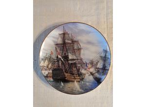 Collectible, Battle of Trafalgar Plate, Hamilton Collection, Mark Myers, Limited