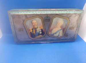 King George V and Queen Mary Silver Jubilee Eve tin collectable 1910-1935