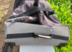 Large Storage Travel Holdall On Wheels