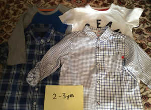2-3 years Next t-shirts and shirt