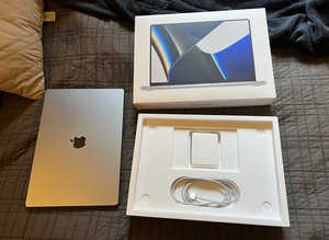 Space Grey,Apple MacBook Laptop M1 pro 16 Inch, 16GB RAM, 512GB SSD,  13 Month Warranty