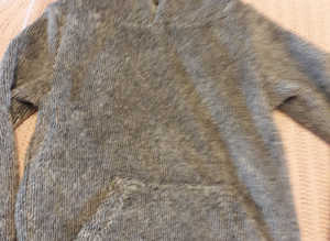 Warm soft feel hooded top 12-18months
