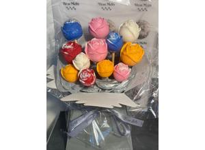 Mothers Day Soy Wax Melt Rose Bouquets