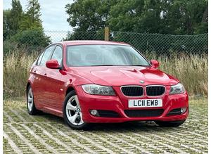 BMW 3 Series, 2011 (11) Red Saloon, Manual Diesel, 136,492 miles. Will come with a NEW 12 MONTH MOT.