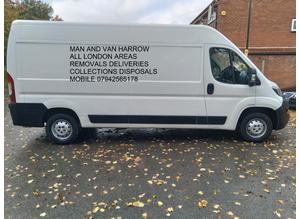 MAN AND VAN HARROW ALL LONDON AREAS REMOVALS DELIVERIES COLLECTIONS