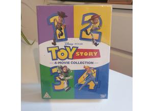 Tory Story DVD - 1 to 4 incl.  Unopened.