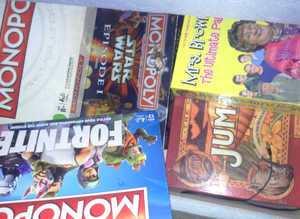 Board games all for £10