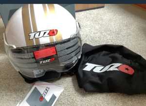 Brand new Tuzo motor bike helmet