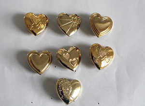 7 Variety Club Gold Heart Badges