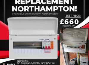 New with a warranty - Consumer unit! Installation and certificates INCLUDED!
