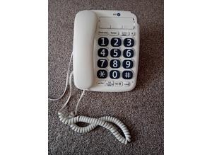 Bt Telehone with large numbers