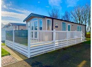 Brand new static caravan for sale with decking in Skegness , Lincolnshire