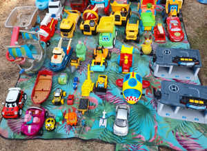 Large Job Lot Childs Wheeled Toys