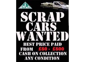 Cars wanted for cash