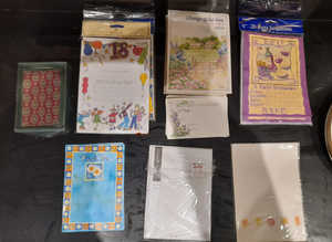 Job Lot  New Stationary Invites Etc
