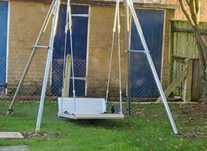 Wheelchair swing