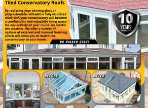 Transforming a conservatory into a comfortable living space can be done efficiently and cost-effectively .