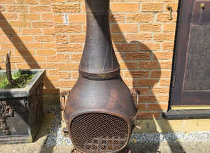 CAST IRON CHIMENEA