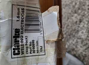 Clarke, welding electrodes.