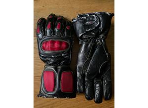 Brand new leather motorcycle gloves