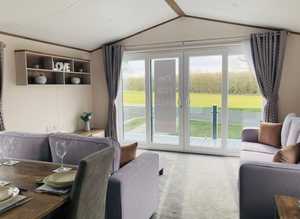 **Villa with full wrap decking on country park in Suffolk**