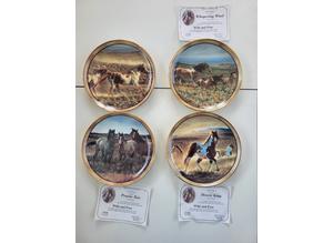 Custom made display plates by NANCY GLAZIER