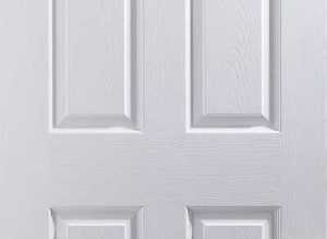 Colonial White Grained Moulded 6 Panel Internal Door