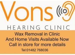 Ear wax removal Home Visits Available