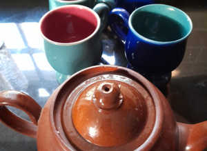 Breakfast Tea 6 Cup & Teapot Set